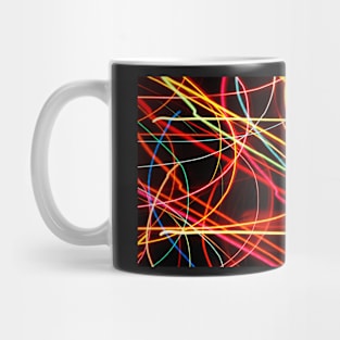 Christmas Light Abstract Mug